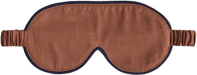 Braune Schlafmaske; Zum Produkt gehen