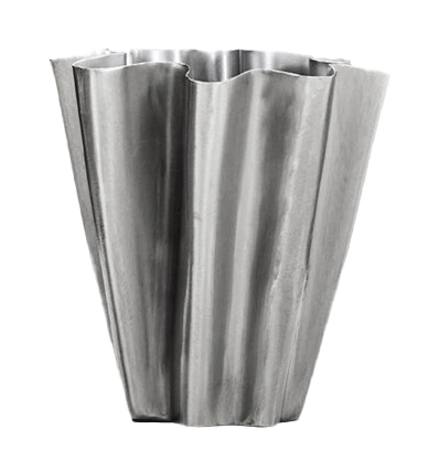 Silberne Vase; Zum Produkt gehen