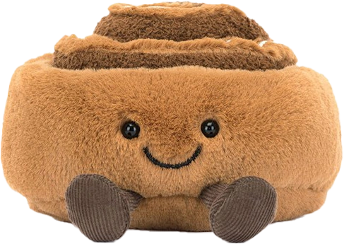 Zimtschnecke als Stofftier; Zum Produkt gehen