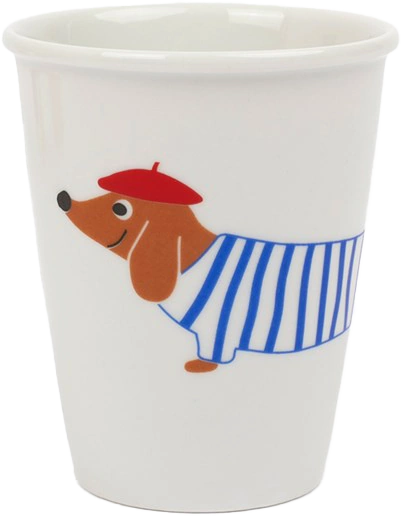 Tasse mit Dackelmotiv; Zum Produkt gehen