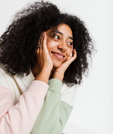 KAUF DICH GLÜCKLICH Sweater multi aus Bio-Baumwolle