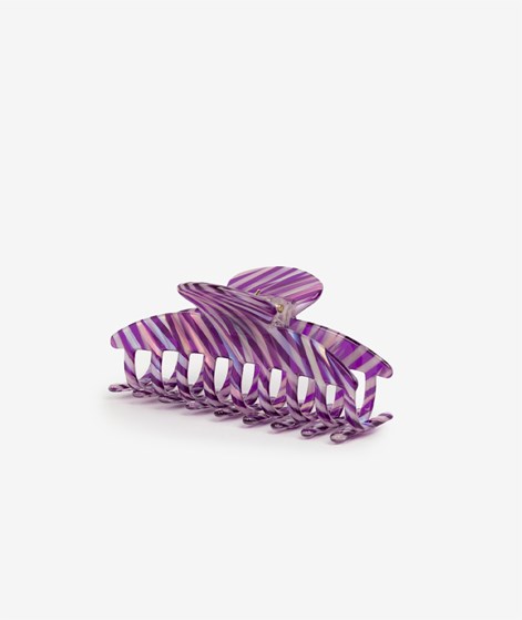 EBBA Haarspange Lila gestreift