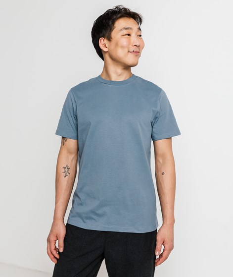 KAUF DICH GLÜCKLICH T-Shirt Pigeon Blau aus Bio-Baumwolle
