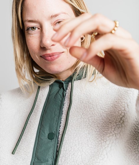 VILA VIAdita Teddy Jacke mehrfarbig