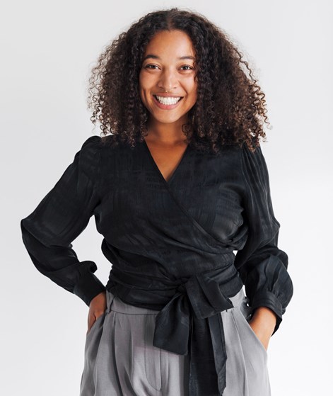 DARIADÉH Nada Bluse gemustert