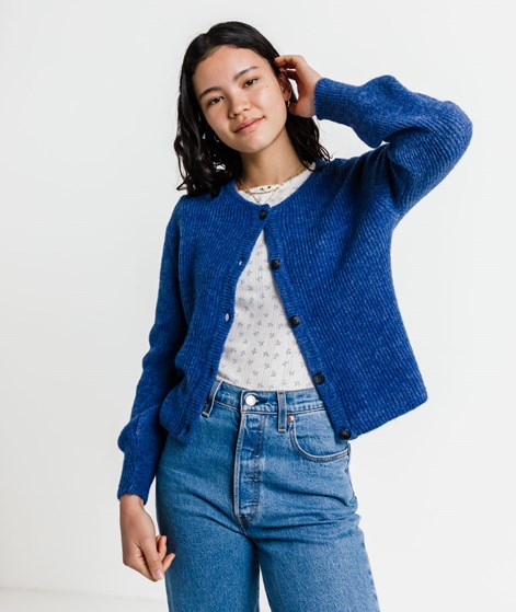 KAUF DICH GLÜCKLICH Kurzer Cardigan Blau