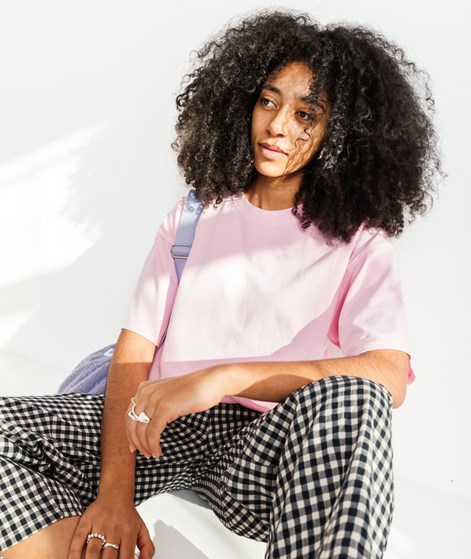 KAUF DICH GLÜCKLICH T-Shirt Natural Pink aus Bio-Baumwolle