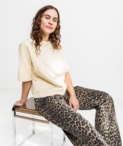 KAUF DICH GLÜCKLICH T-Shirt Buttergelb aus Bio-Baumwolle