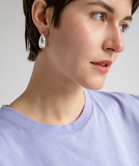 KAUF DICH GLÜCKLICH T-Shirt Helllila aus Bio-Baumwolle