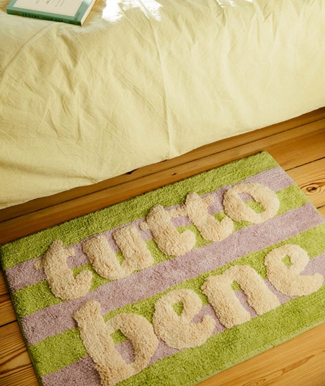 YUKU Badematte Tutto Bene (55x85cm) gemustert