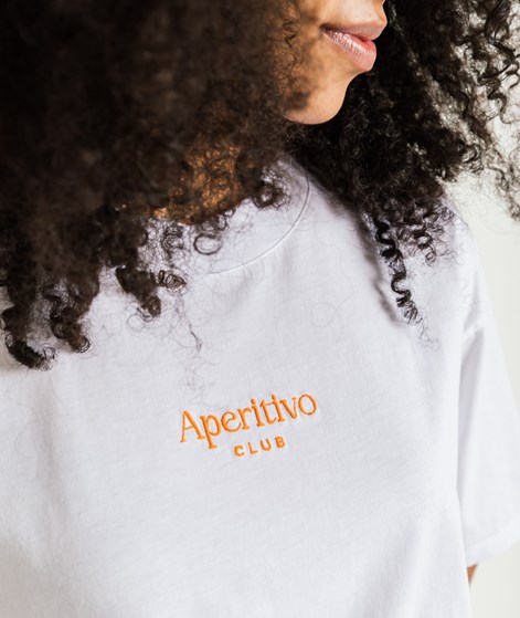 KAUF DICH GLÜCKLICH T-Shirt Club Weiß aus Bio-Baumwolle