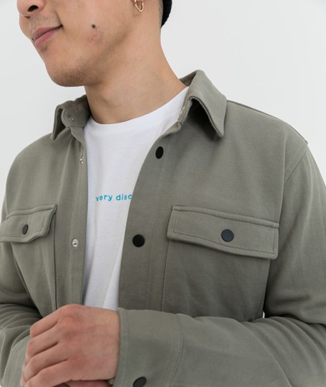 SELECTED HOMME SLHJackie Sweat Overshirt Grün