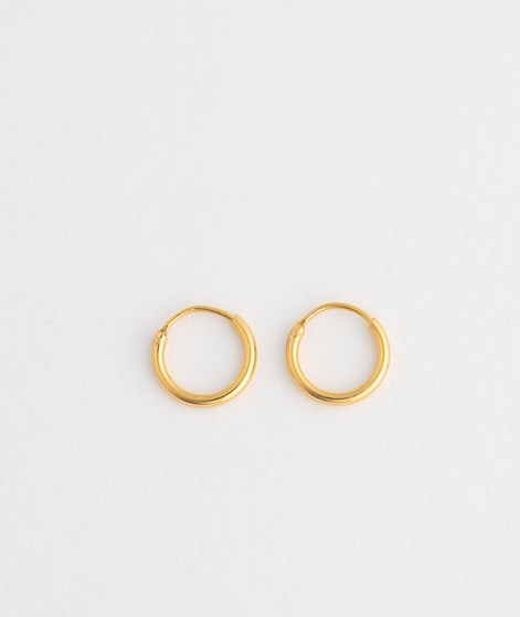 KAUF DICH GLÜCKLICH Ohrringe (11 mm) Gold