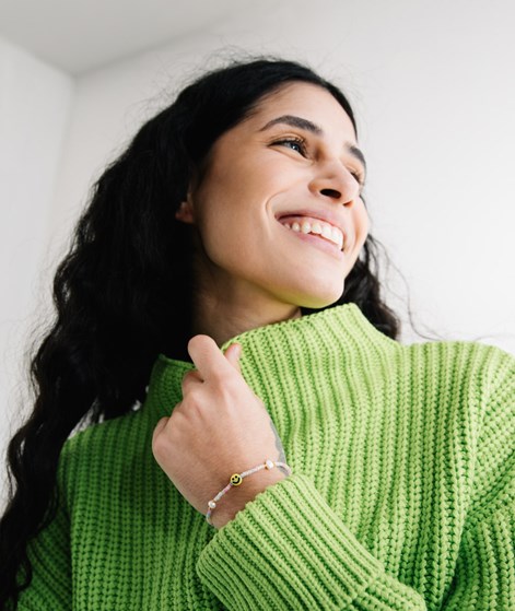 EBBA Perlenarmband mehrfarbig