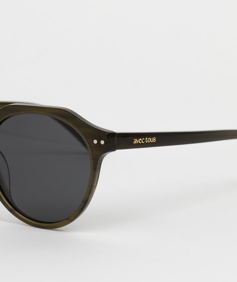 AVEC TOUS Sonnenbrille Grün
