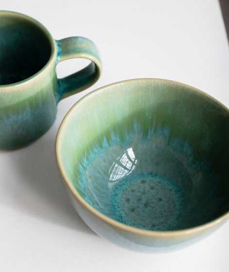 KAUF DICH GLÜCKLICH Schale mehrfarbig