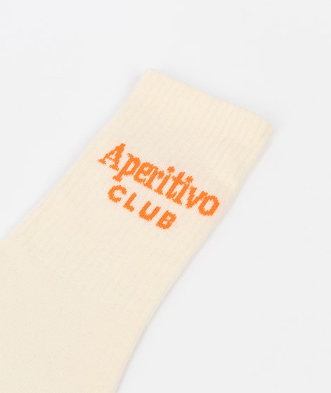 KAUF DICH GLÜCKLICH Socken Aperitivo (Gr. 41-46) Creme aus Bio-Baumwolle