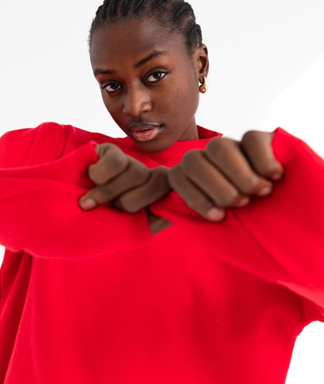 KAUF DICH GLÜCKLICH Turtleneck Pullover Rot