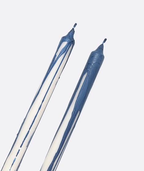 FERM LIVING Dryp 2er Set Kerze mehrfarbig