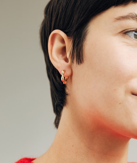 EBBA Ohrringe Blume Gold