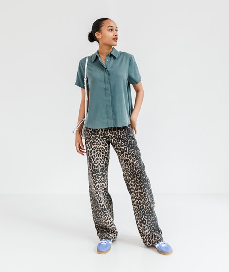 KAUF DICH GLÜCKLICH Bluse Grün aus TENCEL&trade;