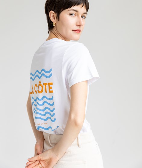 KAUF DICH GLÜCKLICH T-Shirt Côte Weiß aus Bio-Baumwolle