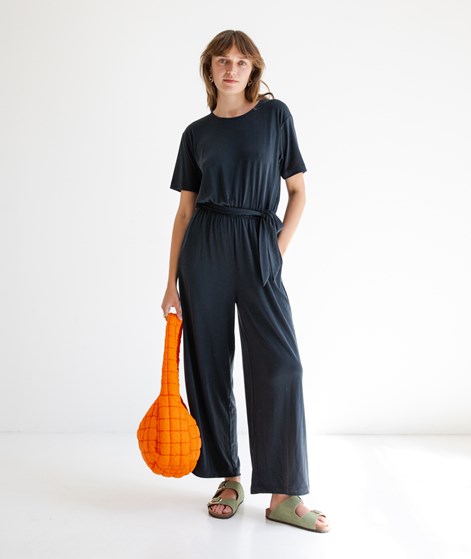 KAUF DICH GLÜCKLICH T-Shirt-Jumpsuit Schwarz aus Modal (TENCEL&trade;)