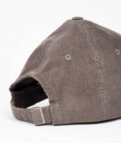 KAUF DICH GLÜCKLICH Cap Kord Dunkelgrau aus Bio-Baumwolle