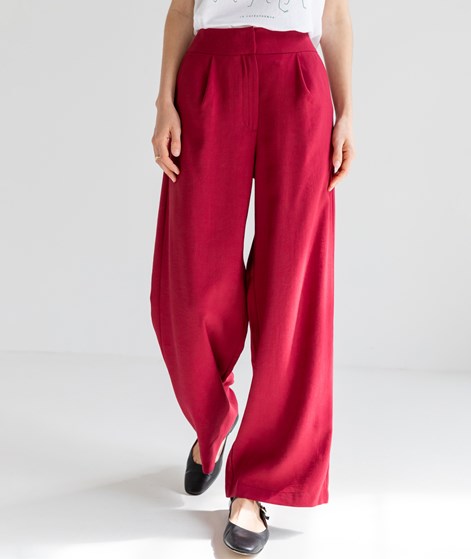 KAUF DICH GLÜCKLICH Hose Dunkelrot