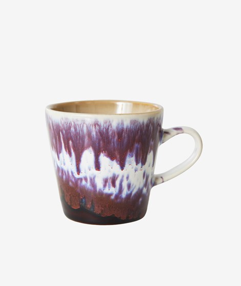HKLIVING 70s Ceramics: Americano Tasse Yeti mehrfarbig