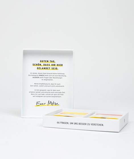 BEHERZT Liebe Spiel mehrfarbig