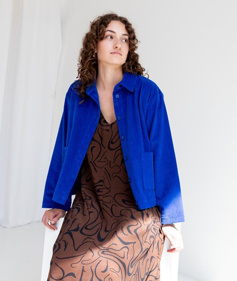 KAUF DICH GLÜCKLICH Jacke Royalblau