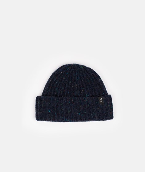 KAUF DICH GLÜCKLICH Mütze Dunkelblau gemustert