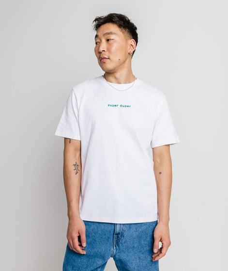 KAUF DICH GLÜCKLICH T-Shirt Super Duper Weiß aus Bio-Baumwolle
