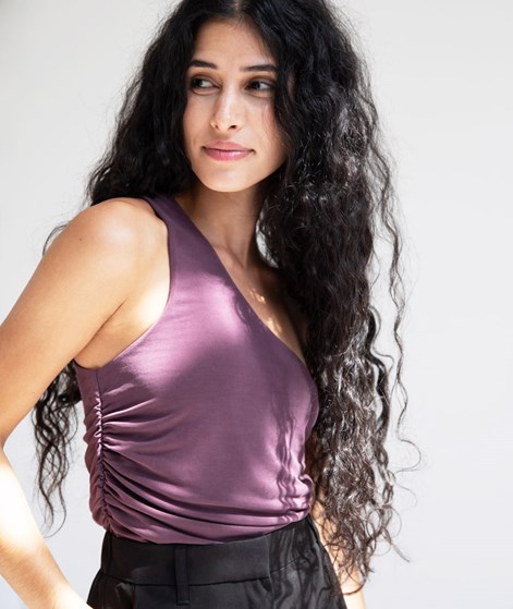 KAUF DICH GLÜCKLICH Top Lila aus Modal (TENCEL&trade;)