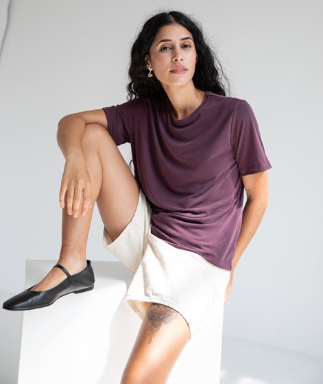 KAUF DICH GLÜCKLICH T-Shirt Lila aus Modal (TENCEL&trade;)