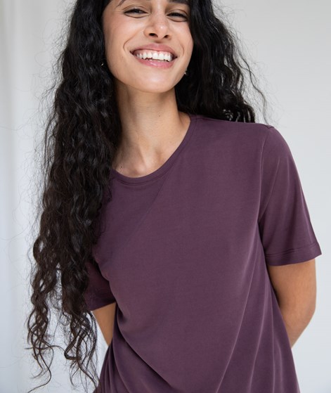 KAUF DICH GLÜCKLICH T-Shirt Lila aus Modal (TENCEL&trade;)