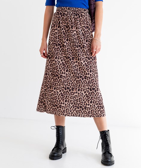 KAUF DICH GLÜCKLICH Rock Leo gemustert aus recyceltem Polyester