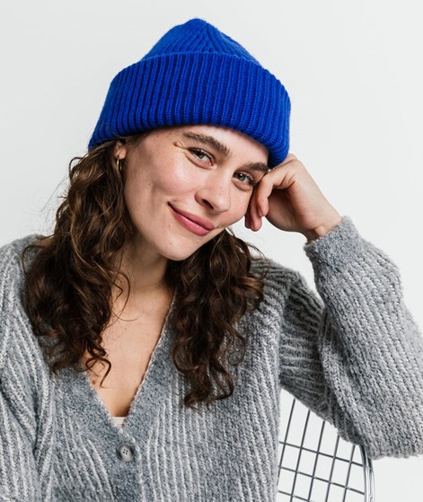 KAUF DICH GLÜCKLICH Mütze Royalblau