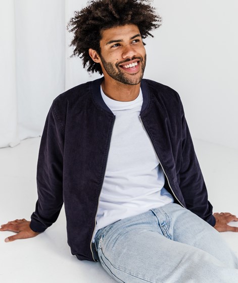 KAUF DICH GLÜCKLICH Jacke Blaugrau