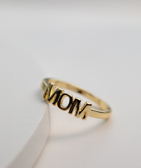 KAUF DICH GLÜCKLICH MOM Ring Gold
