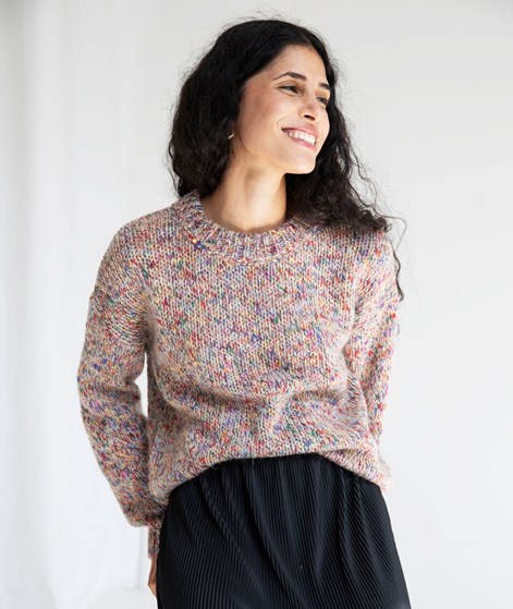 KAUF DICH GLÜCKLICH Pullover meliert