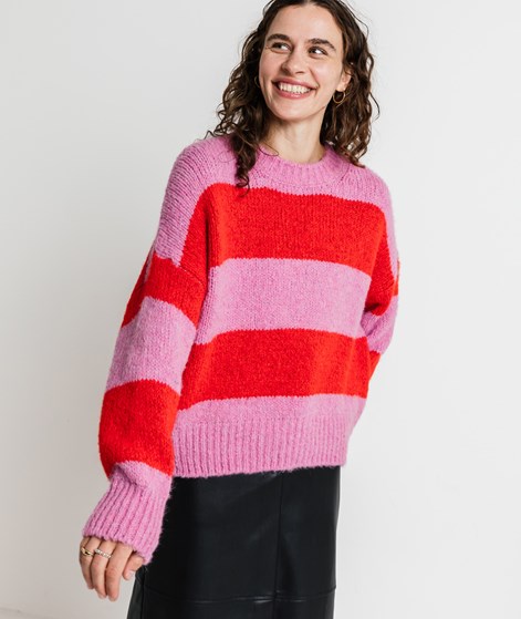 KAUF DICH GLÜCKLICH Pullover Pink und Rot