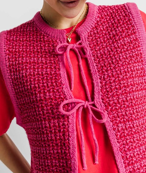 KAUF DICH GLÜCKLICH Weste Pink