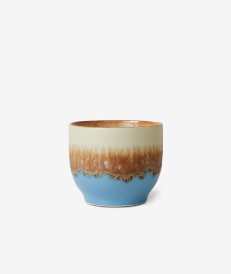 HKLIVING 70s Ceramics: Café Becher Shores mehrfarbig