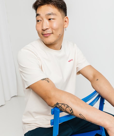 KAUF DICH GLÜCKLICH T-Shirt spicy Cremeweiß