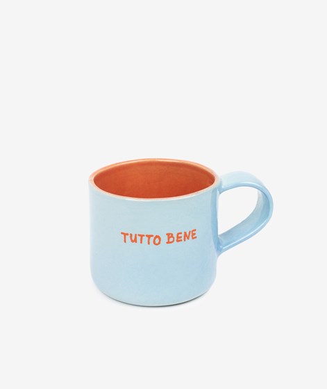KAUF DICH GLÜCKLICH Mug Tutto Bene Blau