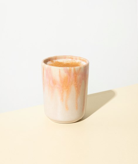 KAUF DICH GLÜCKLICH Keramikbecher Beige