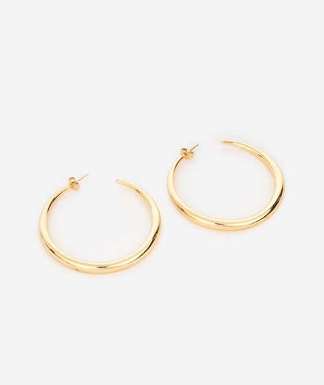 EBBA Offene Creolen Ohrringe Gold