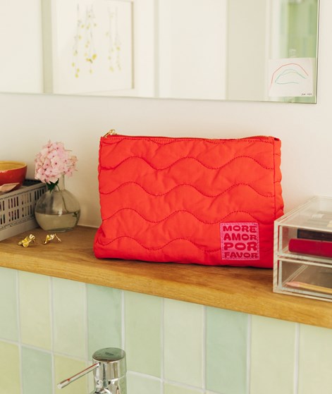 YUKU Kosmetiktasche Orange